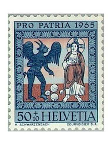 Timbre Poste Suisse N° 0751 Neuf ** philatelie foxtimbre