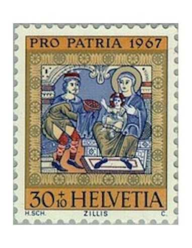 Timbre Poste Suisse N° 0789 Neuf ** philatelie foxtimbre