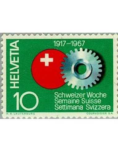 Timbre Poste Suisse N° 0791 Neuf ** philatelie foxtimbre