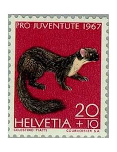 Timbre Poste Suisse N° 0800 Neuf ** philatelie foxtimbre