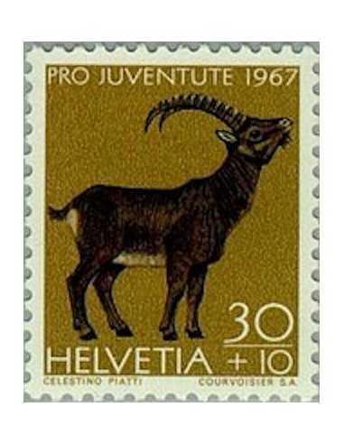 Timbre Poste Suisse N° 0801 Neuf ** philatelie foxtimbre