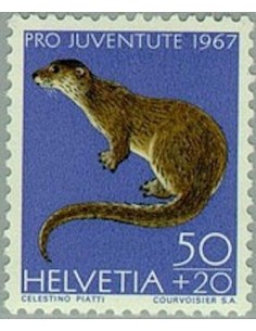 Timbre Poste Suisse N° 0802 Neuf ** philatelie foxtimbre