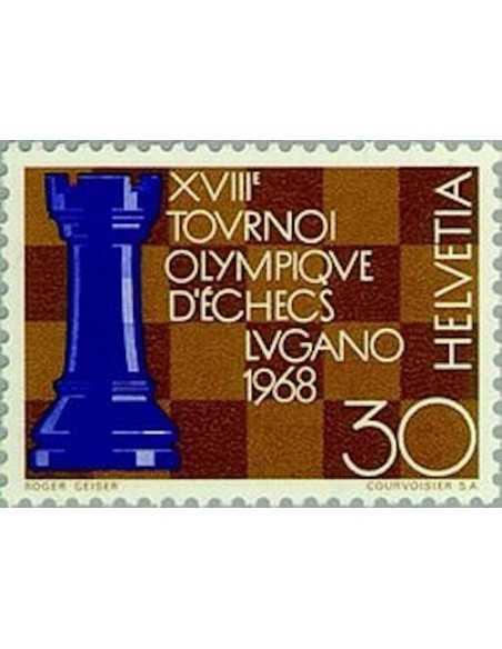 Timbre Poste Suisse N° 0804 Neuf ** philatelie foxtimbre