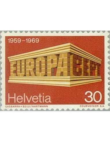 Timbre Poste Suisse N° 0832 Neuf ** philatelie foxtimbre