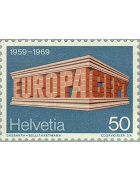 Timbre Poste Suisse N° 0833 Neuf ** philatelie foxtimbre