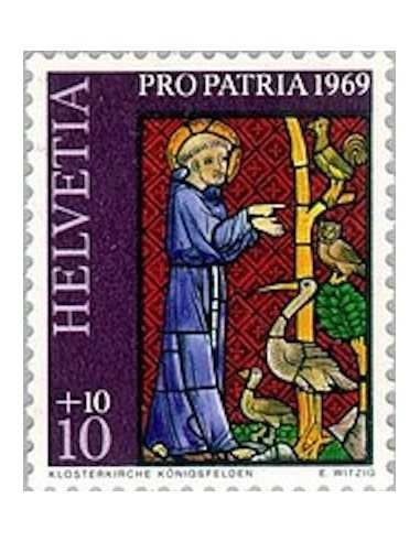 Timbre Poste Suisse N° 0834 Neuf ** philatelie foxtimbre