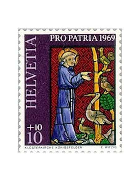 Timbre Poste Suisse N° 0834 Neuf ** philatelie foxtimbre