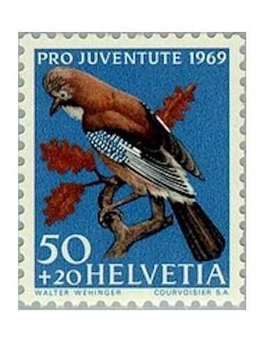 Timbre Poste Suisse N° 0849 Neuf ** philatelie foxtimbre