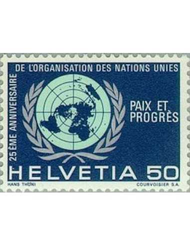 Timbre Poste Suisse N° 0853 Neuf ** philatelie foxtimbre