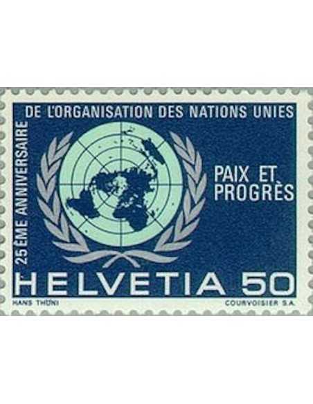 Timbre Poste Suisse N° 0853 Neuf ** philatelie foxtimbre