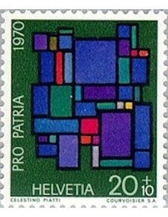 Timbre Poste Suisse N° 0858 Neuf ** philatelie foxtimbre