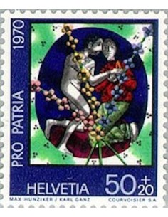 Timbre Poste Suisse N° 0860 Neuf ** philatelie foxtimbre