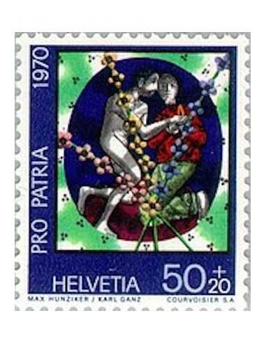 Timbre Poste Suisse N° 0860 Neuf ** philatelie foxtimbre