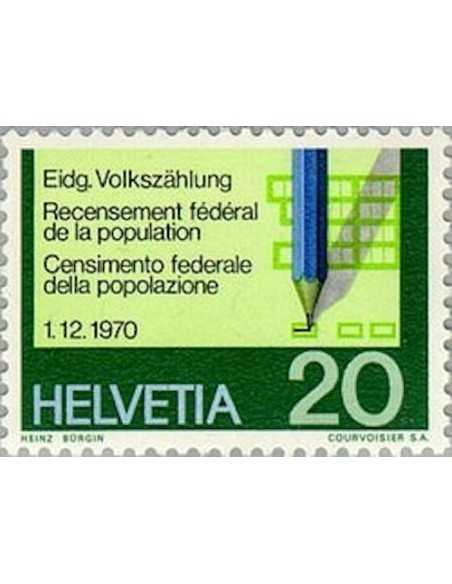 Timbre Poste Suisse N° 0865 Neuf ** philatelie foxtimbre