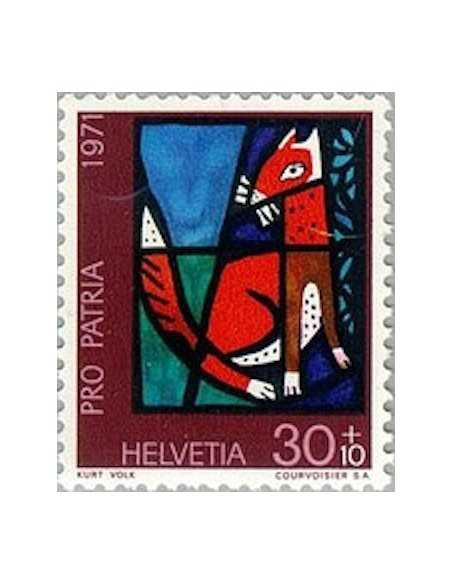 Timbre Poste Suisse N° 0880 Neuf ** philatelie foxtimbre