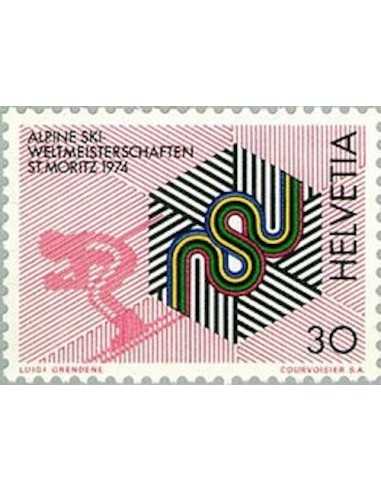 Timbre Poste Suisse N° 0931 Neuf ** philatelie foxtimbre