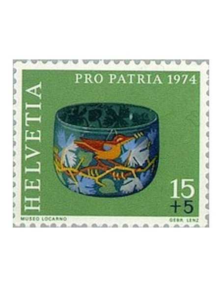Timbre Poste Suisse N° 0961 Neuf ** philatelie foxtimbre
