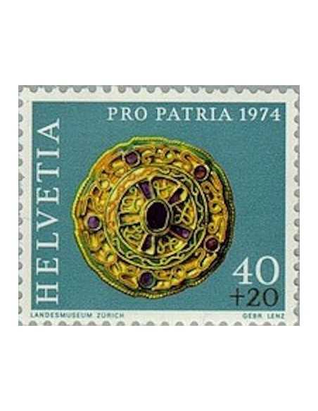 Timbre Poste Suisse N° 0963 Neuf ** philatelie foxtimbre