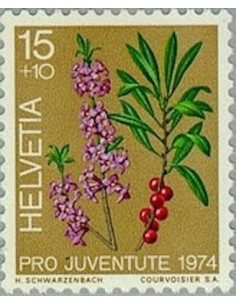 Timbre Poste Suisse N° 0972 Neuf ** philatelie foxtimbre