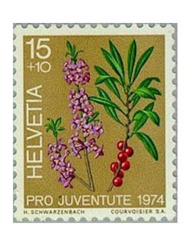 Timbre Poste Suisse N° 0972 Neuf ** philatelie foxtimbre