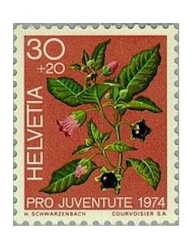 Timbre Poste Suisse N° 0973 Neuf ** philatelie foxtimbre