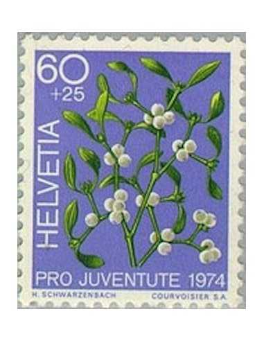 Timbre Poste Suisse N° 0975 Neuf ** philatelie foxtimbre