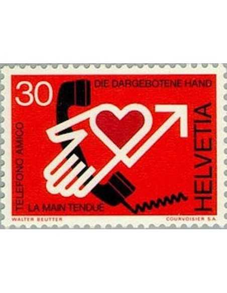 Timbre Poste Suisse N° 0988 Neuf ** philatelie foxtimbre