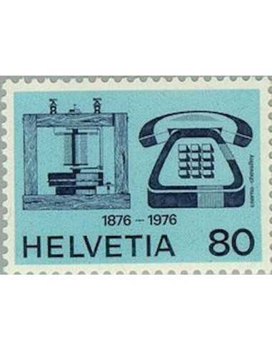 Timbre Poste Suisse N° 1002 Neuf ** philatelie foxtimbre