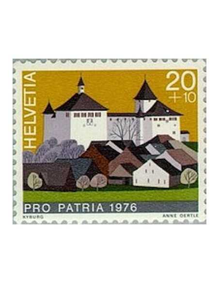 Timbre Poste Suisse N° 1005 Neuf ** philatelie foxtimbre