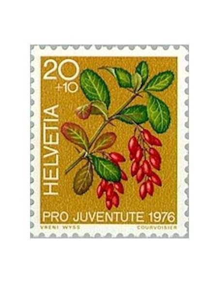 Timbre Poste Suisse N° 1013 Neuf ** philatelie foxtimbre