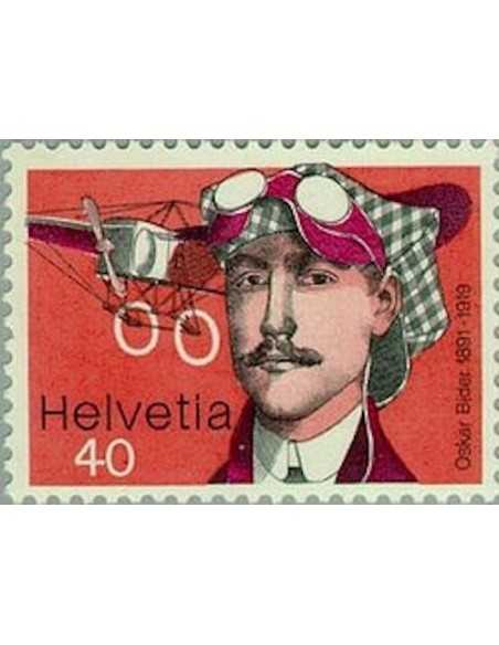 Timbre Poste Suisse N° 1017 Neuf ** philatelie foxtimbre