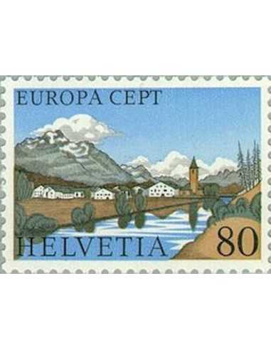 Timbre Poste Suisse N° 1025 Neuf ** philatelie foxtimbre