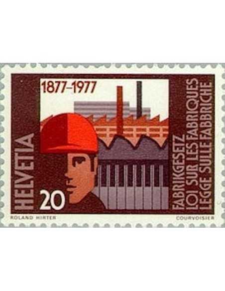 Timbre Poste Suisse N° 1030 Neuf ** philatelie foxtimbre