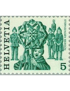 Timbre Poste Suisse N° 1033 Neuf ** philatelie foxtimbre