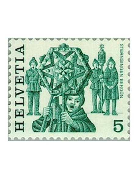 Timbre Poste Suisse N° 1033 Neuf ** philatelie foxtimbre