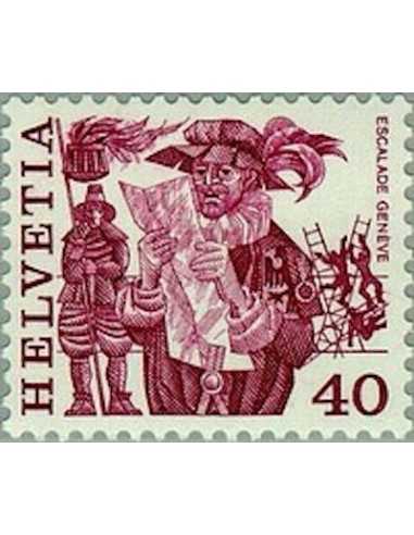 Timbre Poste Suisse N° 1037 Neuf ** philatelie foxtimbre