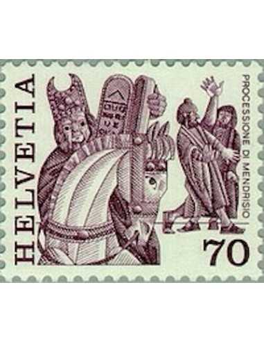 Timbre Poste Suisse N° 1039 Neuf ** philatelie foxtimbre