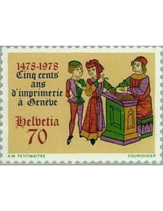 Timbre Poste Suisse N° 1048 Neuf ** philatelie foxtimbre