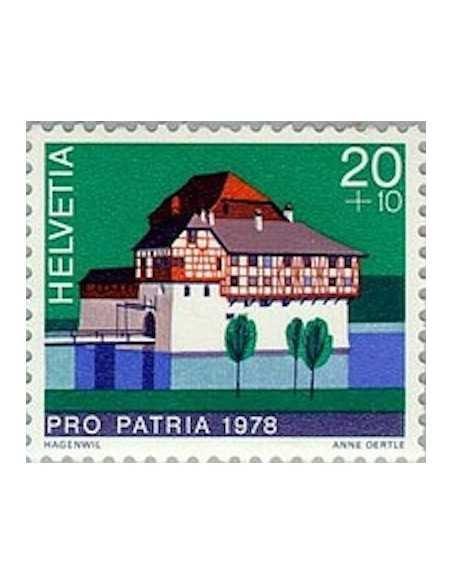 Timbre Poste Suisse N° 1060 Neuf ** philatelie foxtimbre