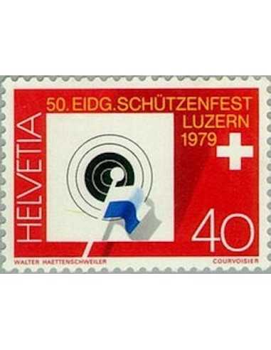 Timbre Poste Suisse N° 1077 Neuf ** philatelie foxtimbre