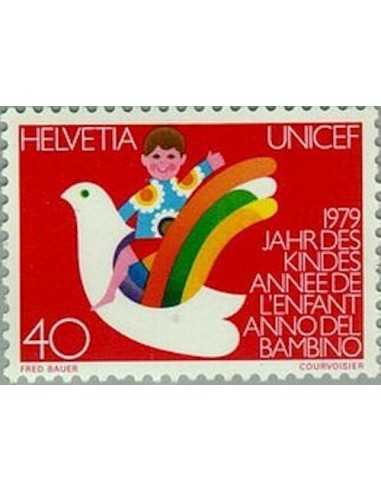 Timbre Poste Suisse N° 1093 Neuf ** philatelie foxtimbre