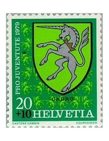 Timbre Poste Suisse N° 1096 Neuf ** philatelie foxtimbre