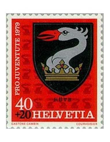 Timbre Poste Suisse N° 1097 Neuf ** philatelie foxtimbre