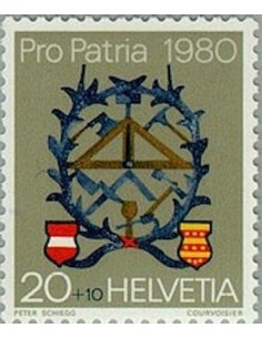 Timbre Poste Suisse N° 1106 Neuf ** philatelie foxtimbre