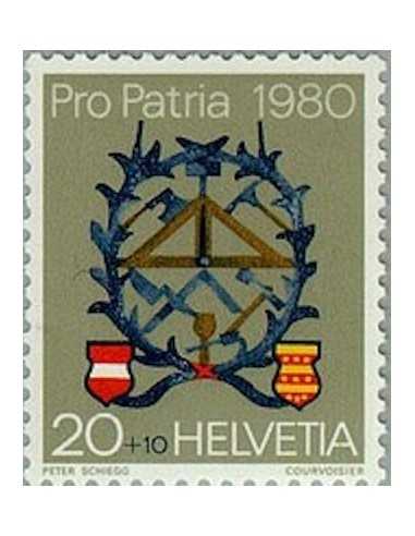 Timbre Poste Suisse N° 1106 Neuf ** philatelie foxtimbre