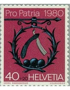 Timbre Poste Suisse N° 1107 Neuf ** philatelie foxtimbre