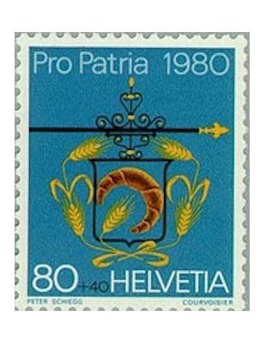 Timbre Poste Suisse N° 1109 Neuf ** philatelie foxtimbre