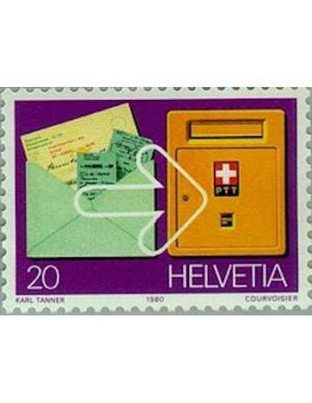 Timbre Poste Suisse N° 1110 Neuf ** philatelie foxtimbre