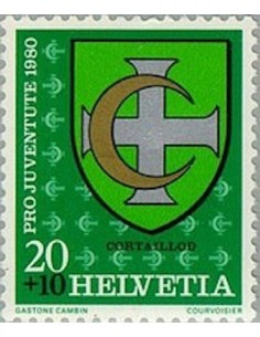 Timbre Poste Suisse N° 1117 Neuf ** philatelie foxtimbre