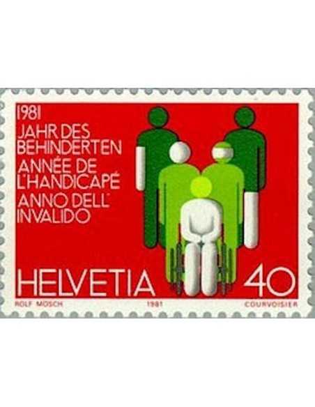 Timbre Poste Suisse N° 1122 Neuf ** philatelie foxtimbre